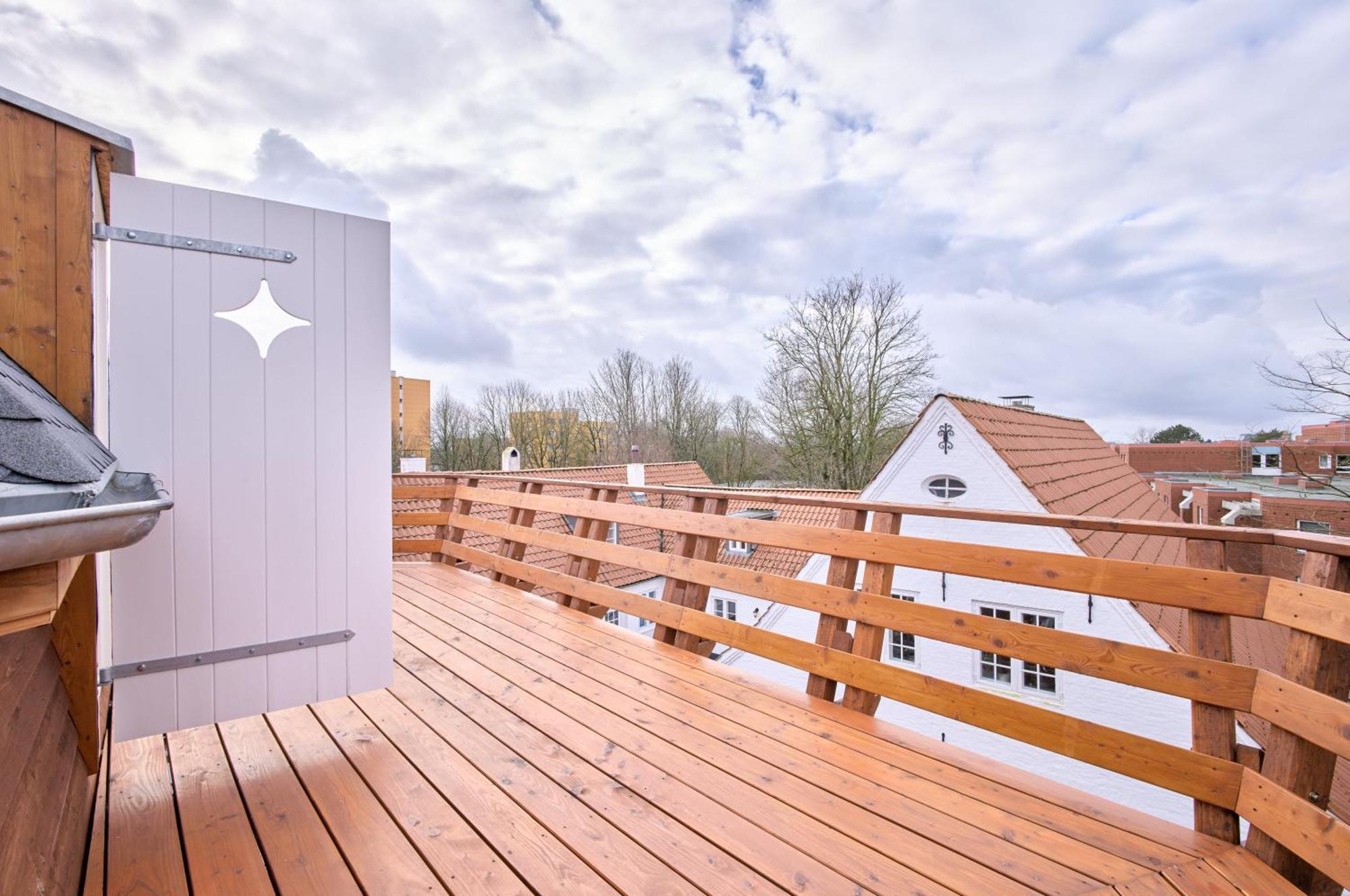 Moderne Ferienwohnungen In Einer Muehle Im Zentrum Flensburgs Екстериор снимка